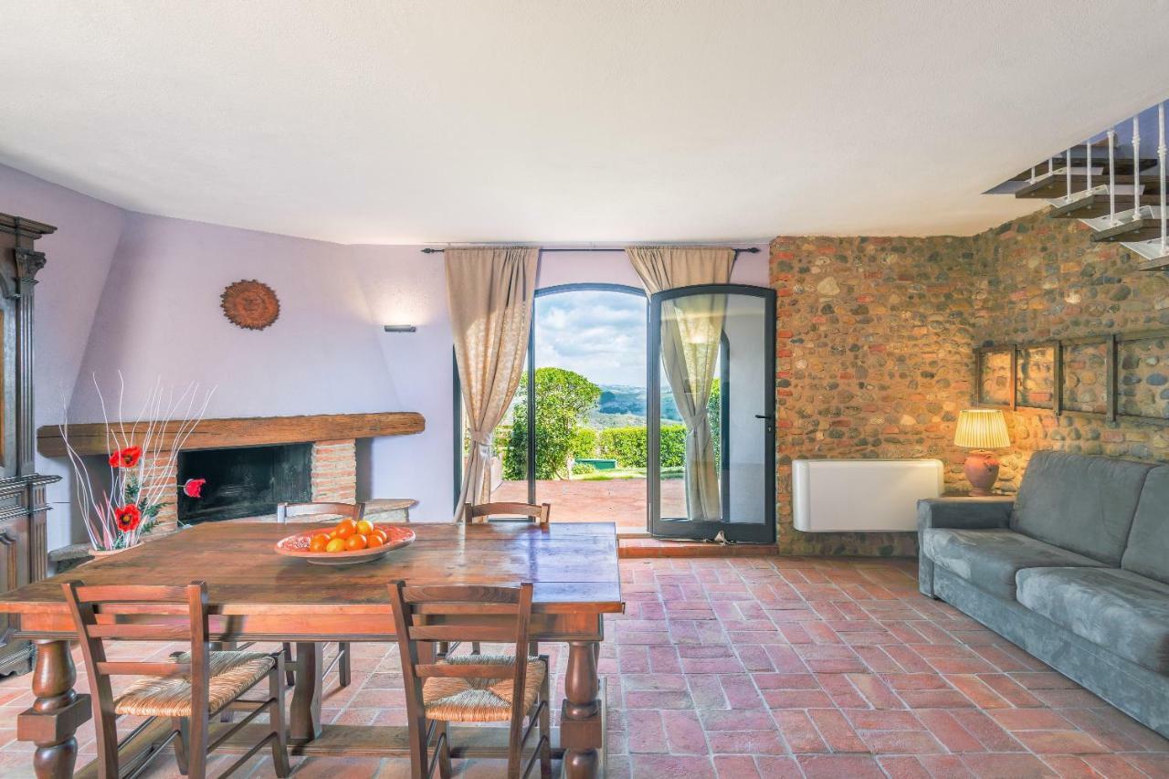 Borgo Divino Villa Монтеспертоли Екстериор снимка